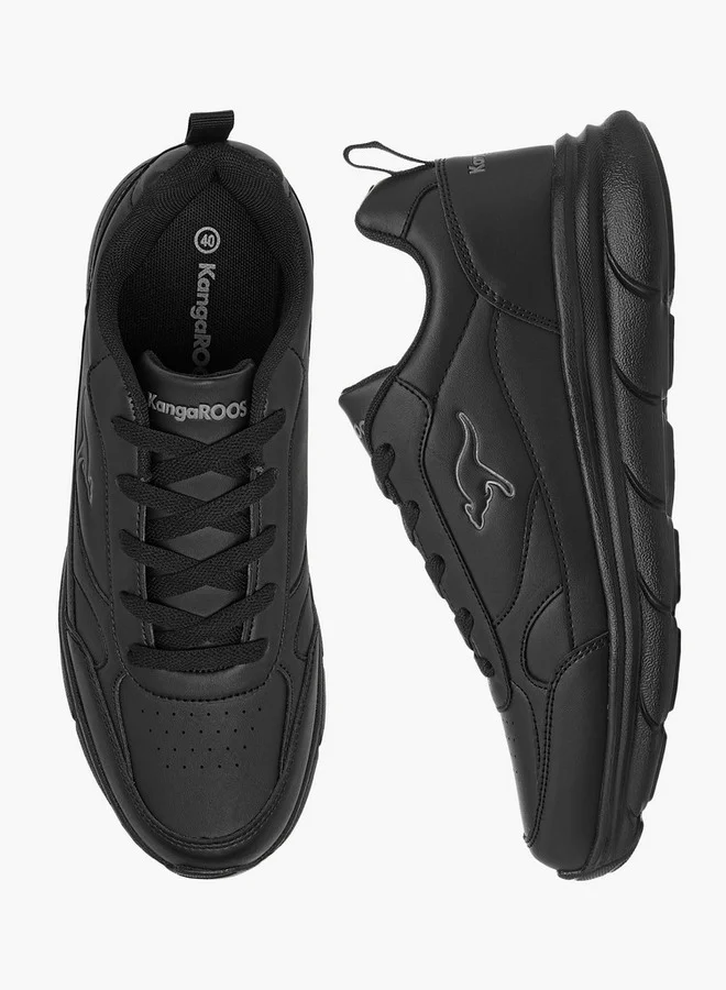 كانغاروس Women's Solid Lace-Up Sports Shoes