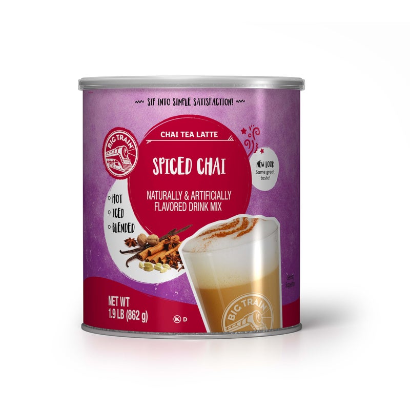Big Train Spiced Chai Tea Latte Beverage Mix, 1.9 Pound (Pack of 1) - Image 1