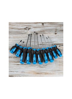 Neiko NEIKO 01378A Magnetic Screwdriver Set | 10 Piece | Phillips & Flathead | Heat Treated Chrome Vanadium Steel | Slotted Head Tip with Non-Slip Cushioned Handle Grips | Small Screw Driver Tool Kit  - Image 5