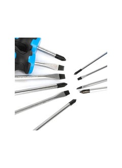 Neiko NEIKO 01378A Magnetic Screwdriver Set | 10 Piece | Phillips & Flathead | Heat Treated Chrome Vanadium Steel | Slotted Head Tip with Non-Slip Cushioned Handle Grips | Small Screw Driver Tool Kit  - Image 3