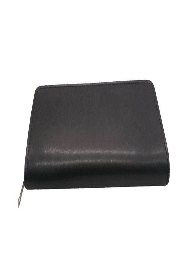 Essart PU Leather Key Case Pouch Wallet Keychain Key pouch holder Men & Women Key Pouch Holder, Bank Locker Key Pouch with 6 Hooks Zipper Closure - Image 1