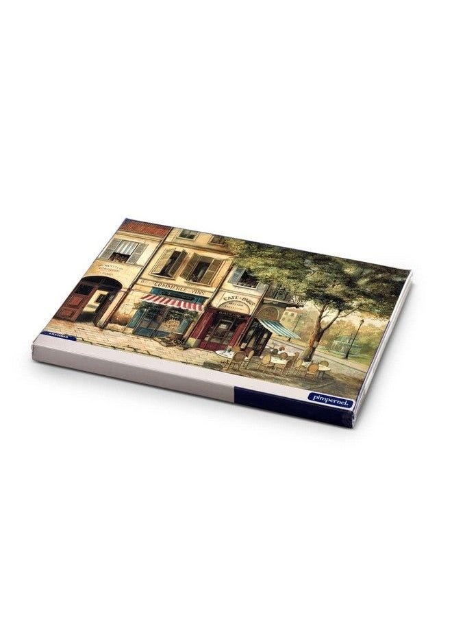 Pimpernel - Parisian Scenes Collection Placemats | Set Of 4 | Heat Resistant Mats | Corkbacked Board | Hard Placemat Set For Dining Table | Measures 15.7” X 11.7” - Image 1