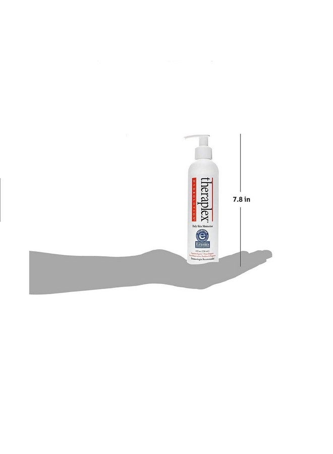 Theraplex Heraplex Hydro Lotion (8 Oz) No Parabens Or Preservatives Noncomedogenic And Hypoallergenic Fragrancefree Dermatologist Recommended National Eczema Association Seal Of Approval - Image 5