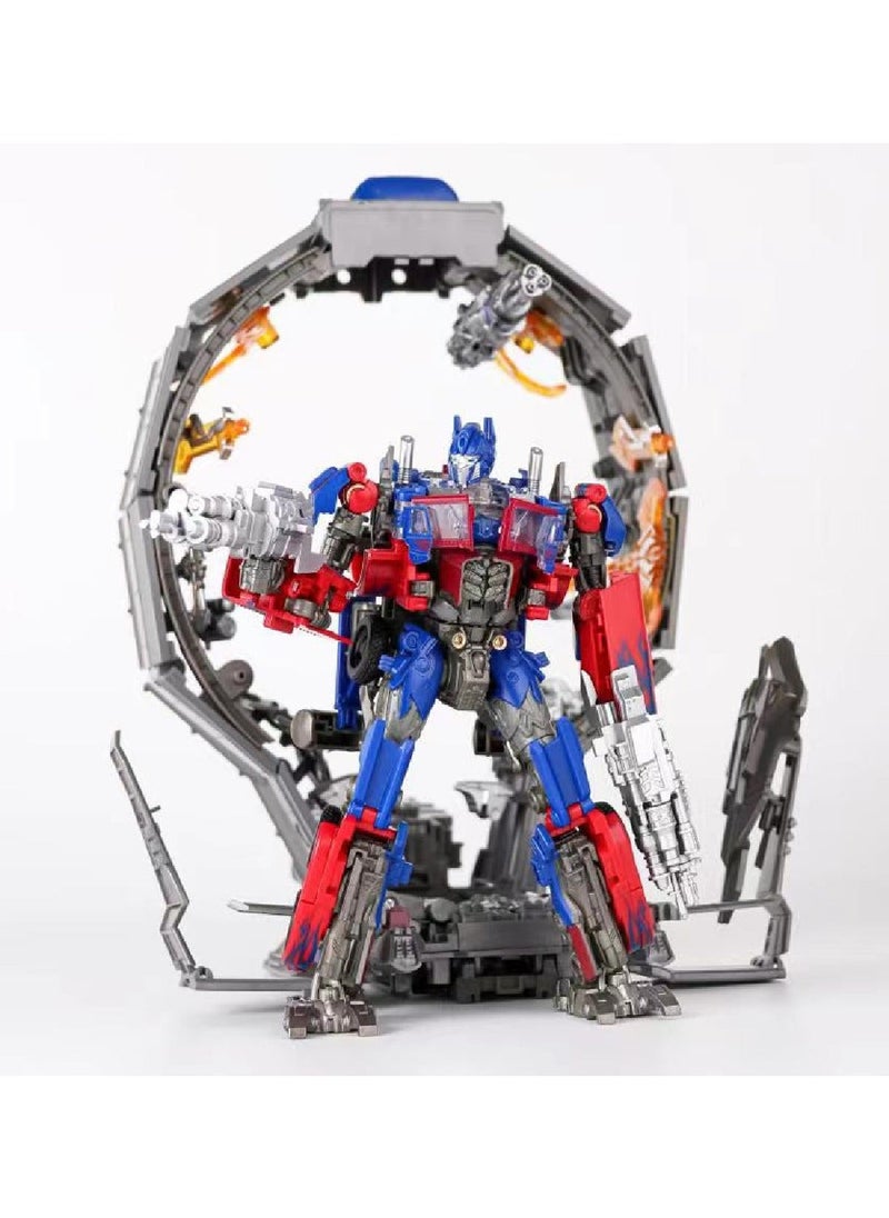 NIBEMINENT - Flying Wing Optimus Prime Set, Movable Transforming Robot Model Figure - Image 1
