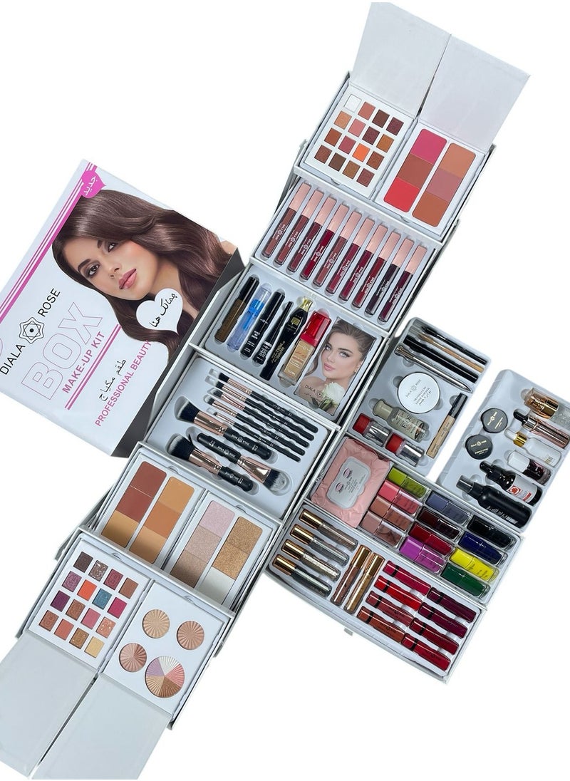 DIALA ROSE HIGH QUALITY MAKEUP THAT INCLUDES EVERYTHING YOU NEED FOR BEGINNERS AND PROFESSIONALS IN THE FIELD OF MAKEUP  - Image 1