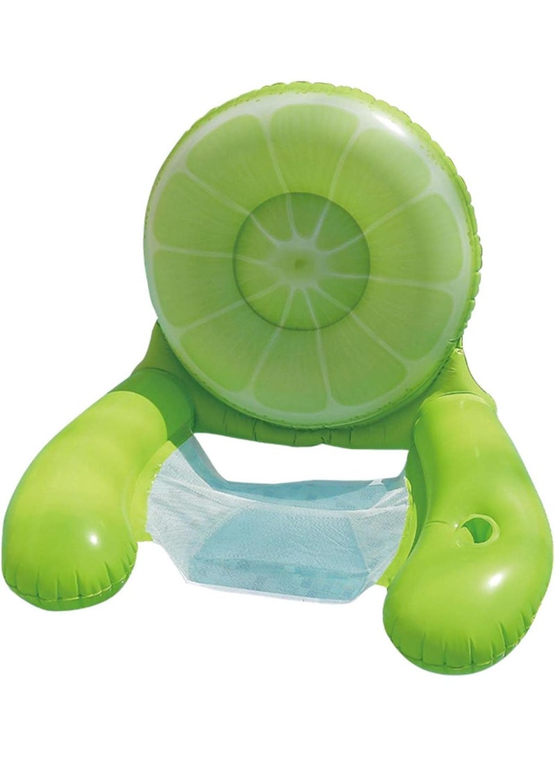 Y&D PVC Inflatable Foldable Water Recliner Floating Bed - Image 1
