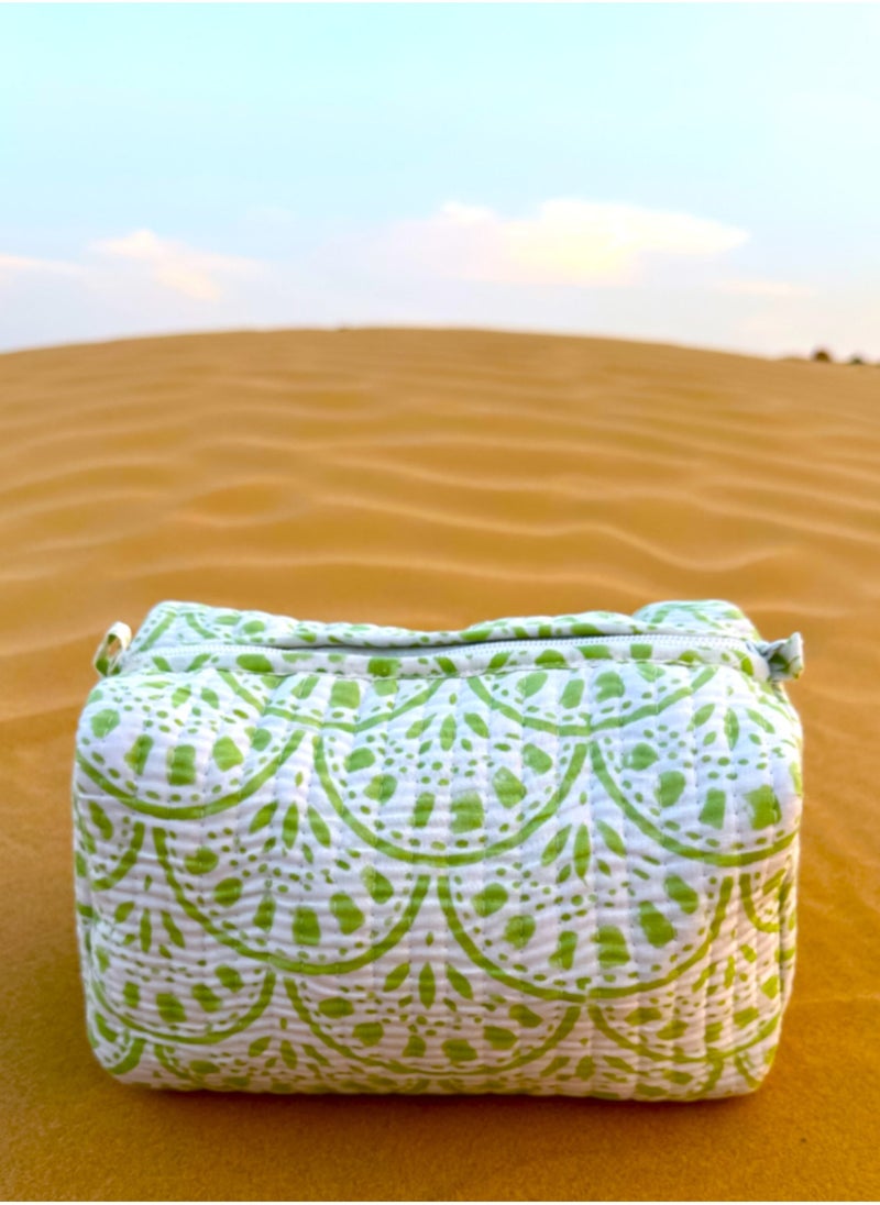 Tohfa Luxe TohfaLuxe Esme Handmade Block Printed Pouch  - Image 3
