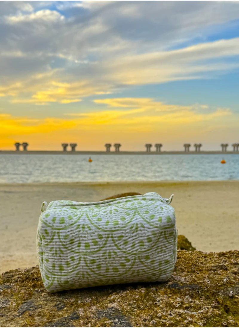 تحفة لوكس TohfaLuxe Esme Handmade Block Printed Pouch