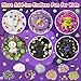 LAWOHO 6 Packs Purple Black Slime Kit Cloud Butter Clear Slime Slime kit for Girls Ages 812 Kids Slime Goodie Bag Stuffers for Birthday Halloween Party Favors Christmas Easter Gifts - Image 4