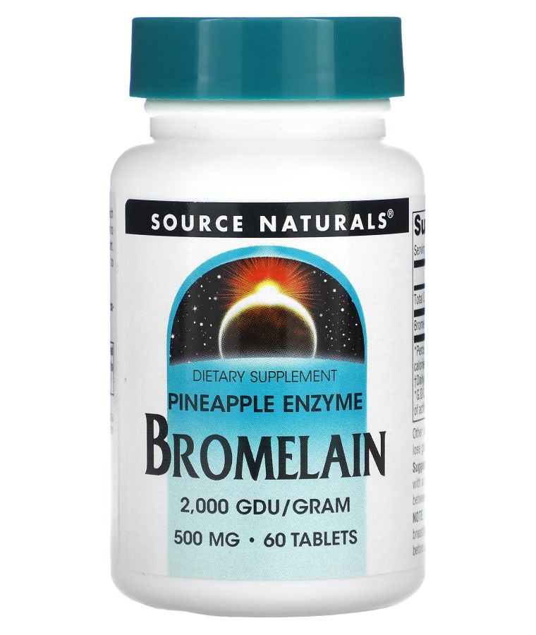 Bromelain 2000 GDU/g 500 mg 60 Tablets