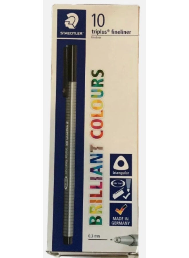 ستدلر قلم ستيدلر تريبلس فاينلاينر - أخضر صفصاف - Image 1