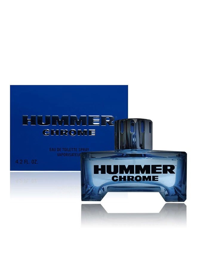 Hummer Chrome Cologne for Men EDT 4.2 oz