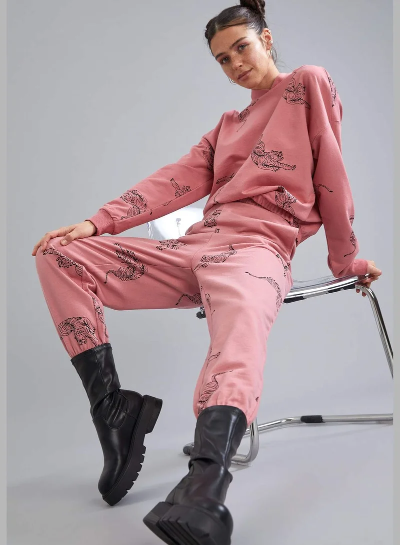 DeFacto Woman Knitted Regular Fit Hooded Sweat Shirt