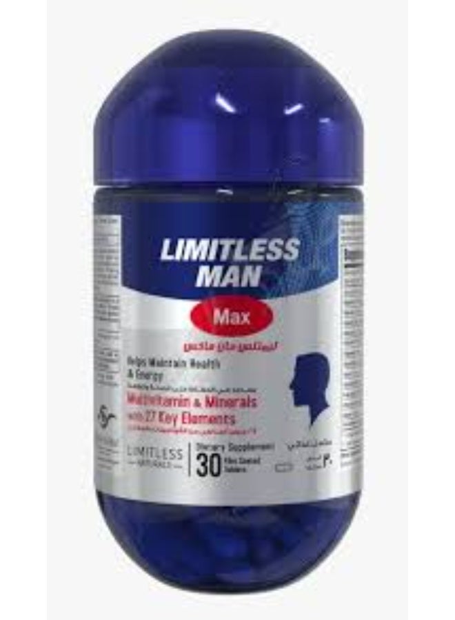 100 Tablets Limitless Man Max