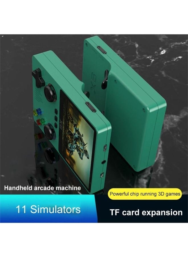 New X6 Handheld Game Console – HD Display Portable Gaming Device with Dual Joystick, Built-In Classic Retro Games, Multimedia Playback, TF Card Support  Rechargeable Battery – Ideal for Kids  Retro - Image 3