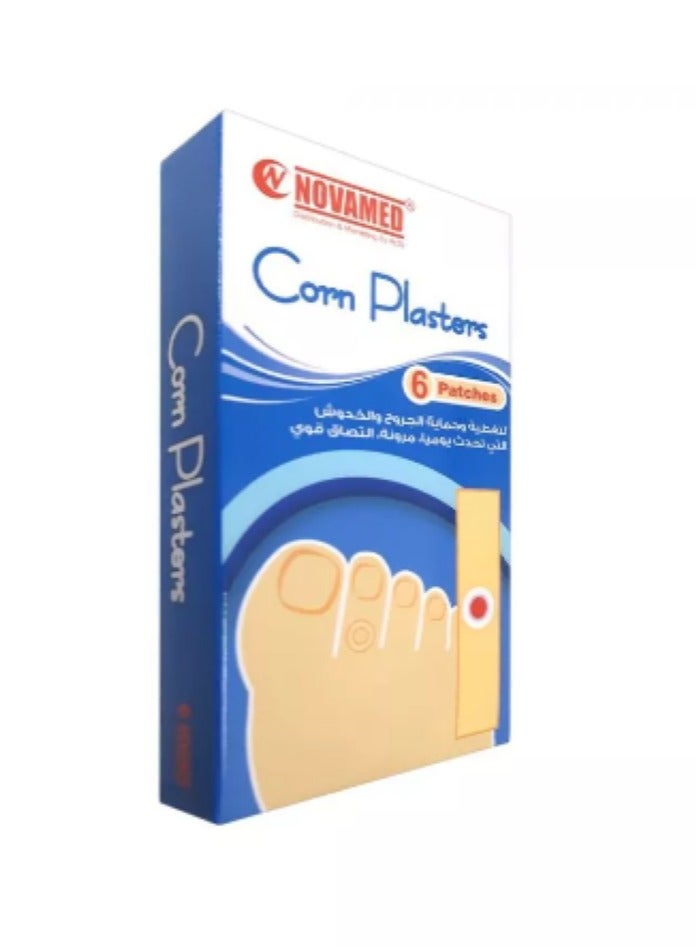 NOVAMED Corn Plasters Corn Removal 6 Patches - Image 2