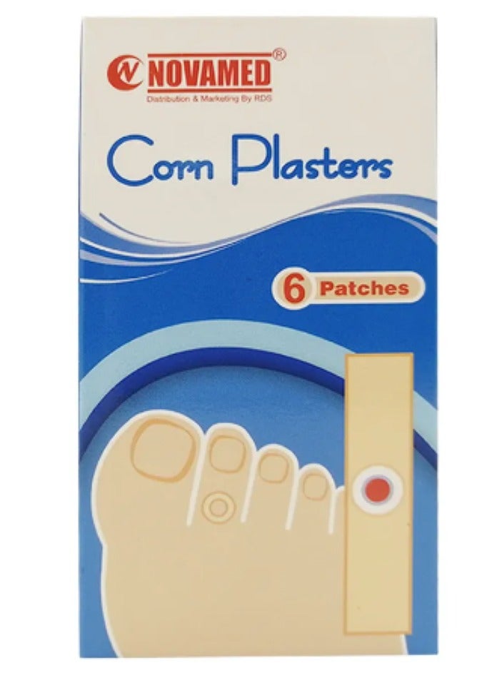 NOVAMED Corn Plasters Corn Removal 6 Patches - Image 3