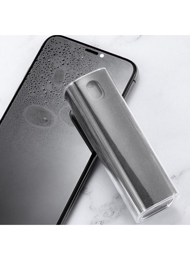 Generic - Portable Mobile Phone Screen Cleaner Spray Wipe Tablet Computer Cleaning Kit Touch Lcd Screen Cleaning Supplies-Color:Nano Silver Deep Space Ash (with Shell) With Packaging - Image 1
