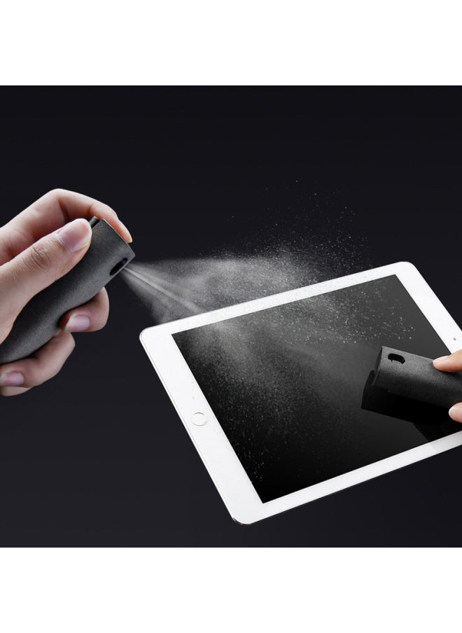 Generic - Portable Mobile Phone Screen Cleaner Spray Wipe Tablet Computer Cleaning Kit Touch Lcd Screen Cleaning Supplies-Color:Nano Silver Deep Space Ash (with Shell) With Packaging - Image 1