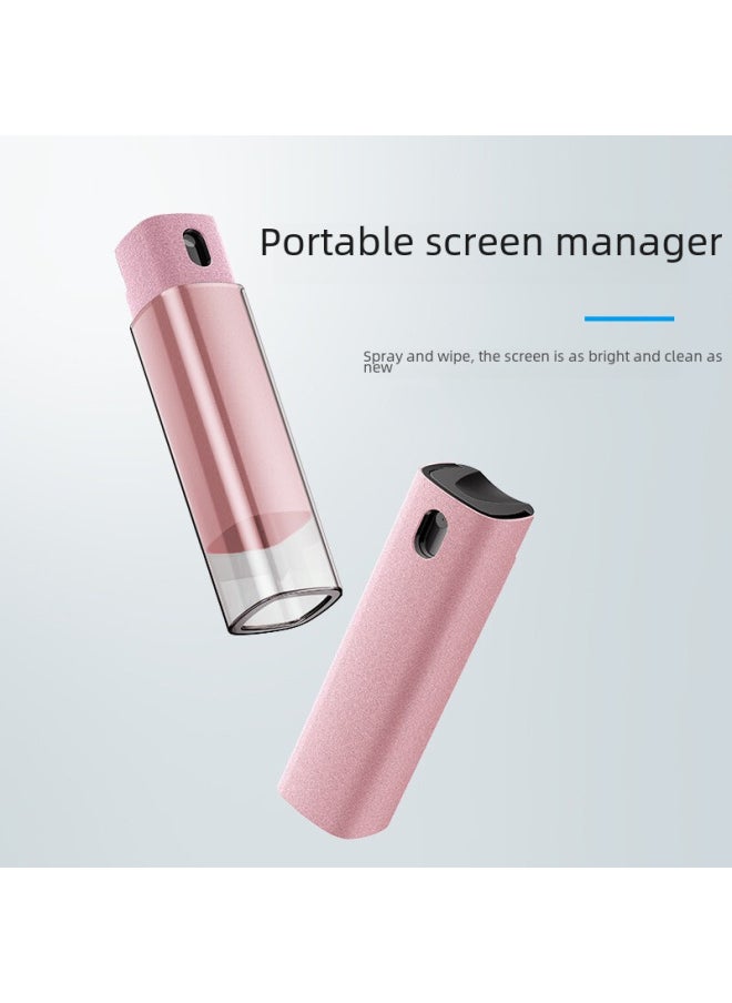 Generic - Portable Mobile Phone Screen Cleaner Spray Wipe Tablet Computer Cleaning Kit Touch Lcd Screen Cleaning Supplies-Color:Nano Silver Deep Space Ash (with Shell) With Packaging - Image 1