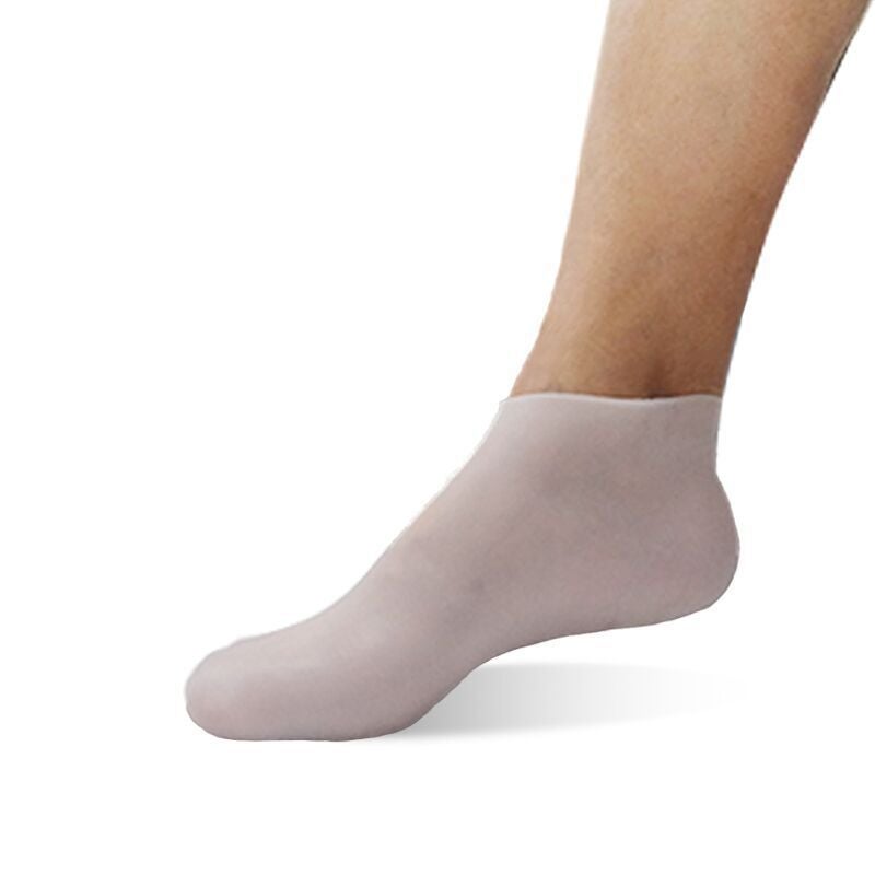 Generic Silicone Sock Covers Beach Sleep Thickened Foot Protectors L White 38-40  - Image 5