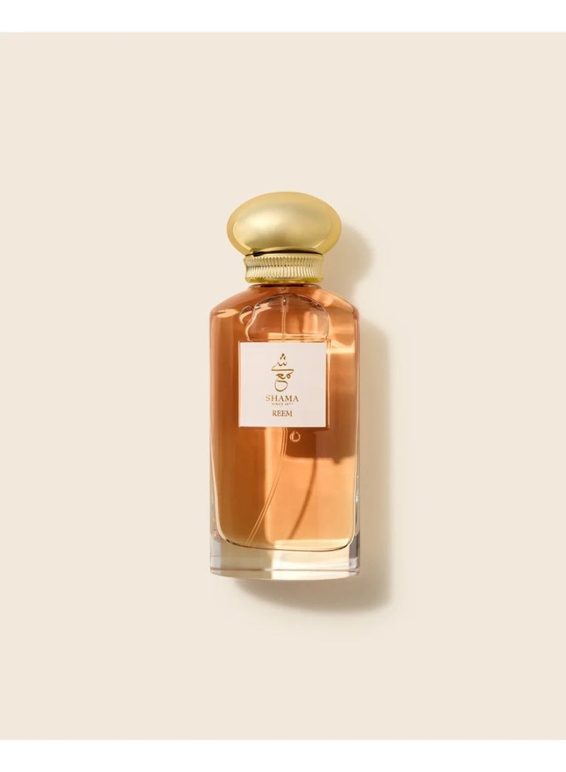 شامة عطر شاما ريم الفاخر (أو دو بارفان) | عطر شرقي يدوم طويلاً للرجال والنساء (90 مل) | مزيج من الزهور البيضاء والمسك والعود - Image 1