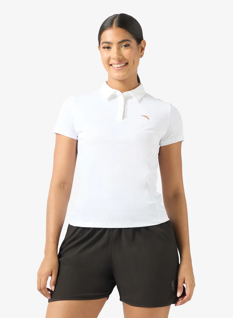 ANTA Women’s UPF100+ Quick-Dry Active Tee/IceSkin Polo Shirt/Cooling Fabric · UV Protection