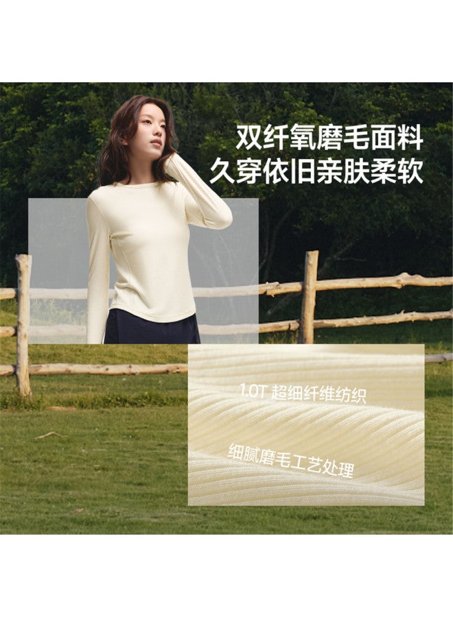 Beneunder New Round Neck Base Layer Shirt, Versatile For Layering Or Outerwear, Skin-Friendly Comfort, High Elasticity, Slimming Fit, Anti-Pilling - Image 4