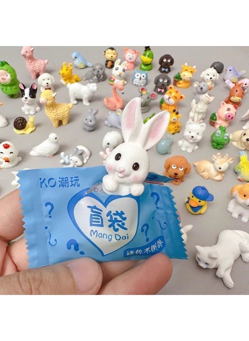 Generic Glowing Mini Cartoon Animal Blind Bag Toys Animal blind bag (not luminous) 