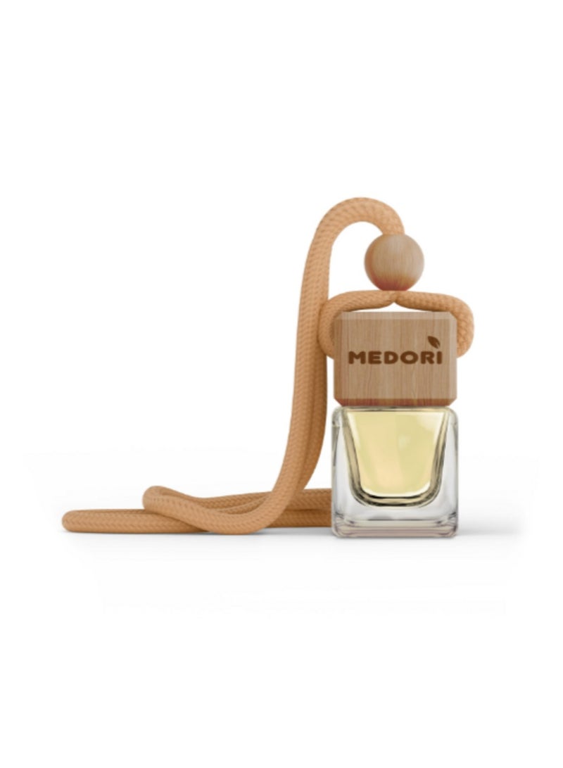 MEDORI Special Luxury liquid hanging car air freshener in a blister package and has a scent tester. Fragrance With an exotic and enchanting Aroma analogous to Pina Colada. The Fragrance is made in France 6 ml  - Image 2