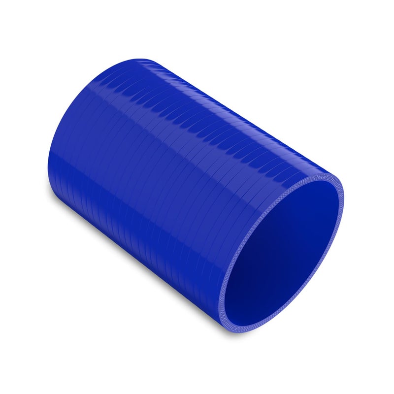 Endure 4 ID Straight Silicone Coupler Hose 102mm High Temp 4Ply Reinforced Length152mm Thickness5mm Intake Piping Couplers for High Performance Vehicles Automotive Silicone Hose Blue - Image 2