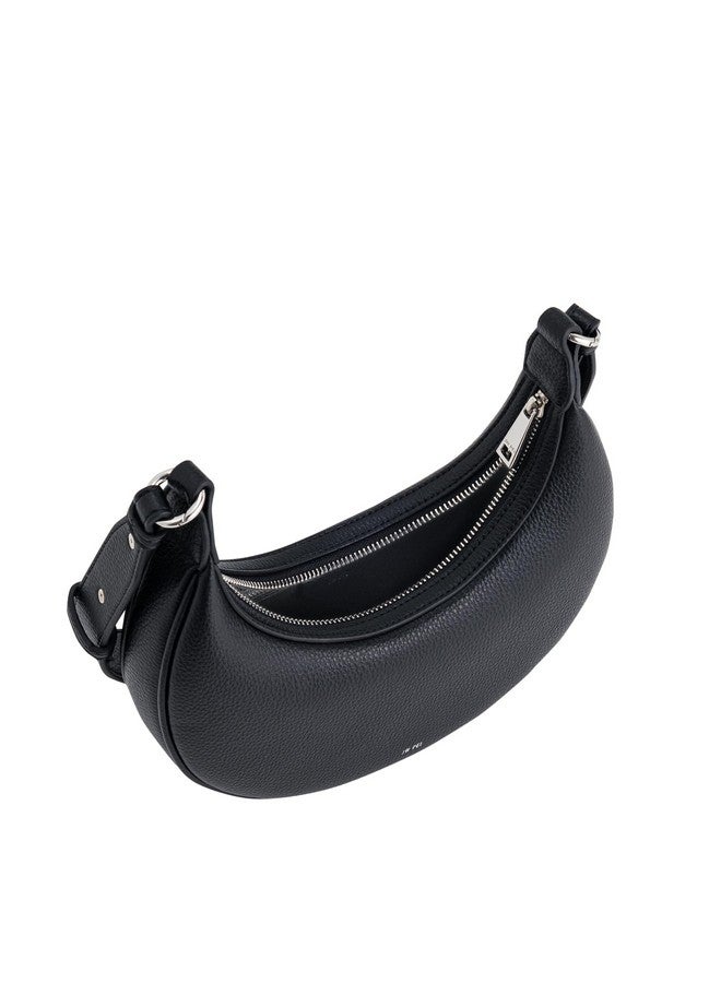 JW PEI Women's Carly Saddle Bag - Solid Black - Small - Image 3