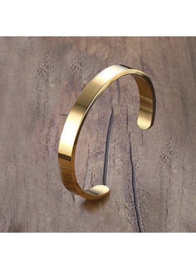 Gold Cuff Design Steel Men's Bracelet Ds82Sr - pzsku/Z00F518662D2A3853556EZ/45/_/1731205567/e3b51370-edd2-4ae1-ad3d-71956a4a538d