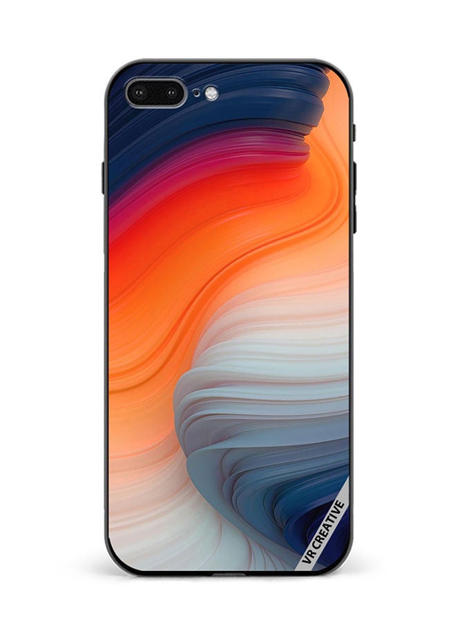 VR CREATIVE Protective Case Cover For Apple iPhone 7 Plus/8 Plus Layers Design Multicolour - Image 1