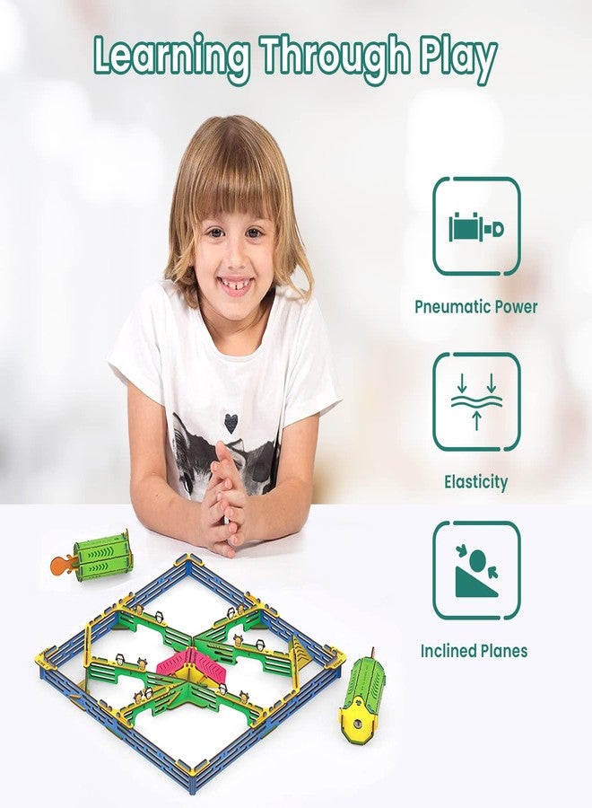 سمارتيفيتي لعبة Smartivity Vortex Cannon Cattle Ranch التعليمية التفاعلية، لعبة تعليمية وتفاعلية للأطفال من 6 إلى 14 عامًا، هدية مثالية للأولاد والبنات، مشروع تعليمي في العلوم والهندسة، صنع في الهند - Image 3