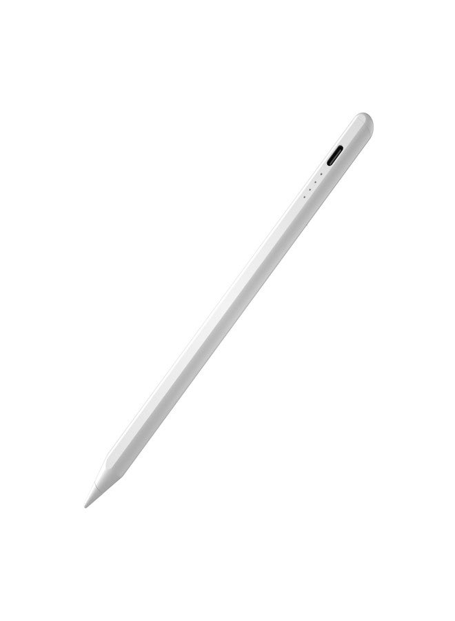 Rgar Stylus Pen for Samsung Galaxy Tab A9/A8/A7 Tablet Pens for iOS/Android/Windows Stylists Pen with Dual Touch Screen Stylus Pencil (White) - Image 1