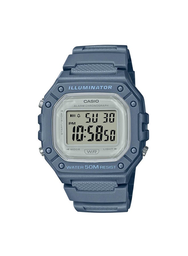 CASIO Resin Digital Watch W-218HC-2AVDF - Image 1