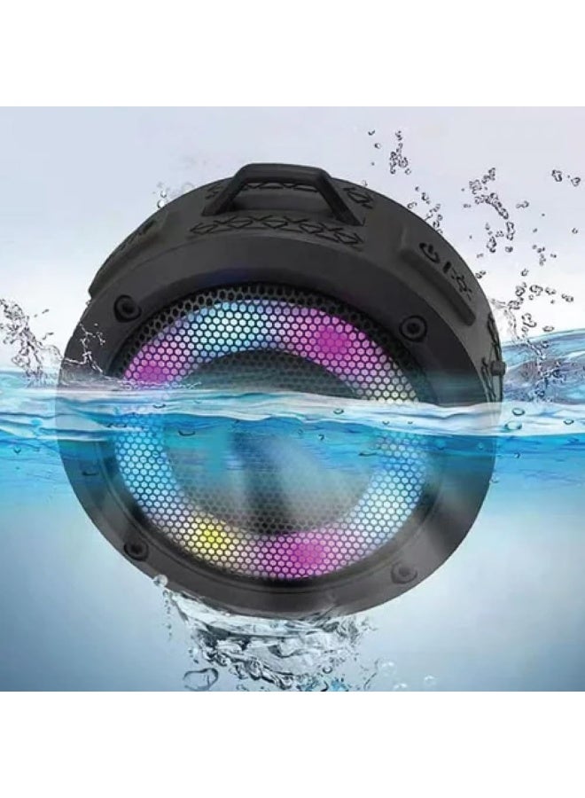Merlin Sound GO Waterproof Bluetooth Bike Speaker with LED Lights – IPX7 Outdoor Wireless Portable Speaker for Cycling, Camping, Hiking & Travel - Image 5