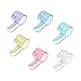 seplouis Toothbrush Covers for Oral b iO Electric Toothbrush Head MultiColored Pack of 6Yellow Dark blue purple Pink Blue Transparent - Image 4
