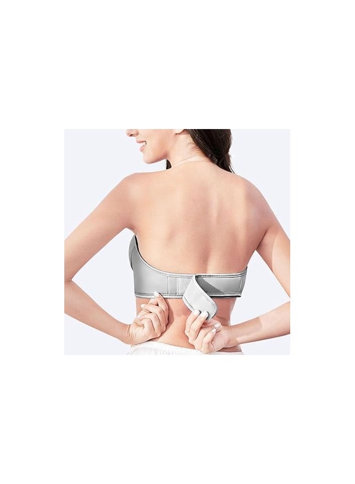 Auguety Electric Chest Massage Device Multifunctional Breast Massage Instrument Intelligent Massage Home Bra - Image 3