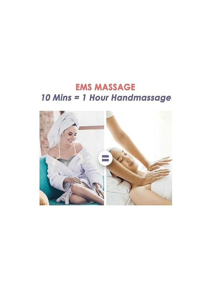 Auguety Electric Chest Massage Device Multifunctional Breast Massage Instrument Intelligent Massage Home Bra - Image 5