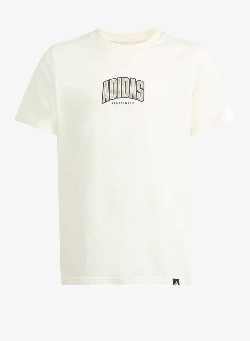 اديداس تيشيرت برسومات الملعب للشباب - Image 1