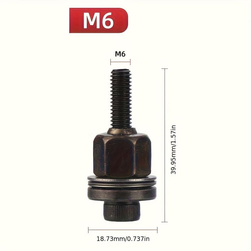 Rivet Nut Tool Manual Universal M3 M4 M5 M6 M8 M10 M12 Adapter Set Durable - Image 4