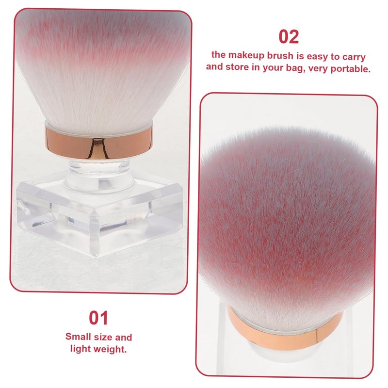 Blush Brush Small Powder Brush for Face Makeup Versatile Highlighter and Nose Shadow Tool Precision Cosmetic Brush for Women Durable Design for Easy Application - Image 5