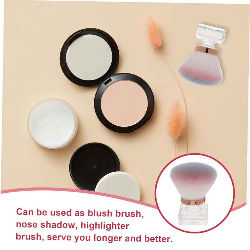 Blush Brush Small Powder Brush for Face Makeup Versatile Highlighter and Nose Shadow Tool Precision Cosmetic Brush for Women Durable Design for Easy Application - Image 4