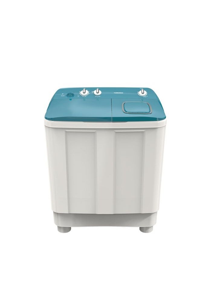 TORNADO TORNADO Washing Machine Half Auto 10 Kg White x Turquoise TMH-HS10C(WA) 