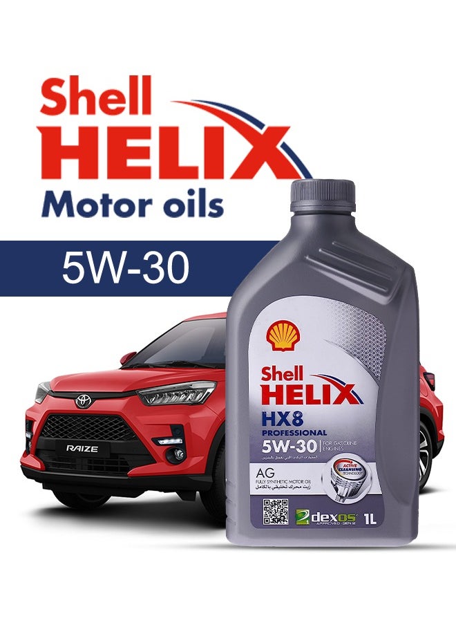 Shell Engine Oil – For TOYOTA Raize V3 2024 - 2019، 3 Liter، viscosity 5w30 Shell - With Engine Oil Filter - 2019 2020 2021 2022 2023 2024 