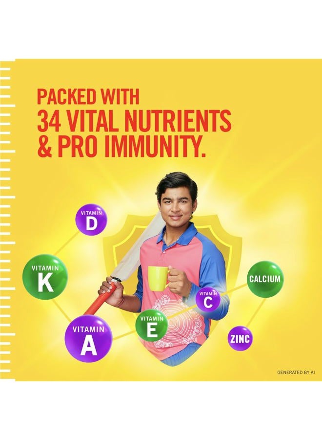 Complan Nutrition Drink Powder for Children, Kesar Badam Flavour, 500 g Jar | Nutrition drink for kids with protein & 34 vital nutrients - Image 5