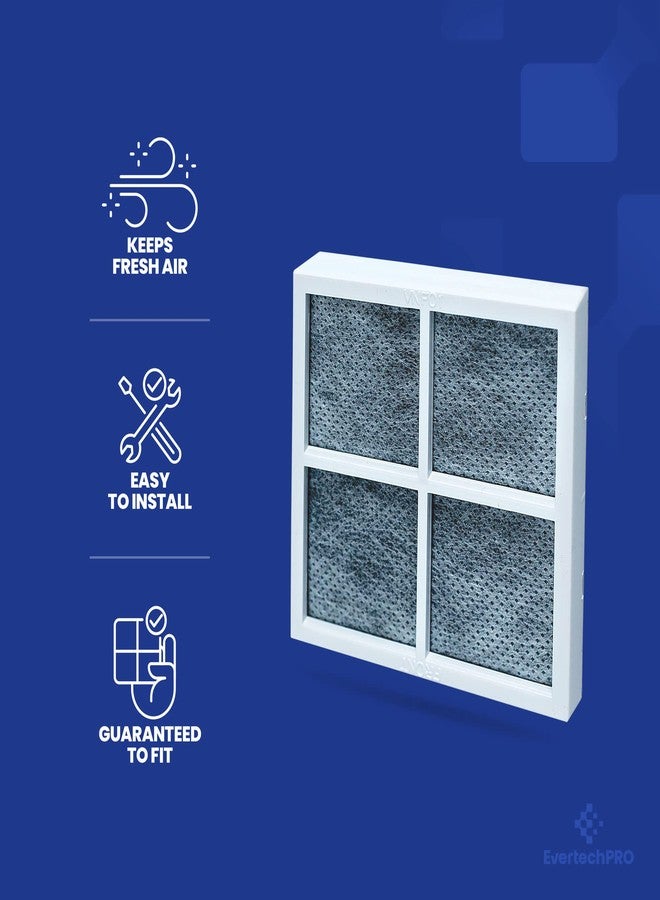 EvertechPRO LT120F Air Cleaner Filter Assembly Pack of 4 fit Kenmore Elite 469918 Replacement for LG Refrigerator ADQ73214404 ADQ73214402 ADQ73214406 9918 - Image 4