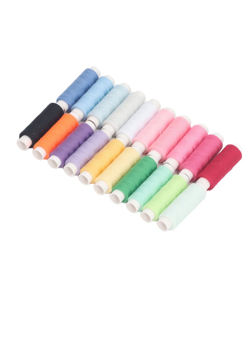 Velaurs 20 Colors Mini Sewing Thread Roll DIY Thread Kit Colorful Thread 100M Home Handmade Thread  - Image 2